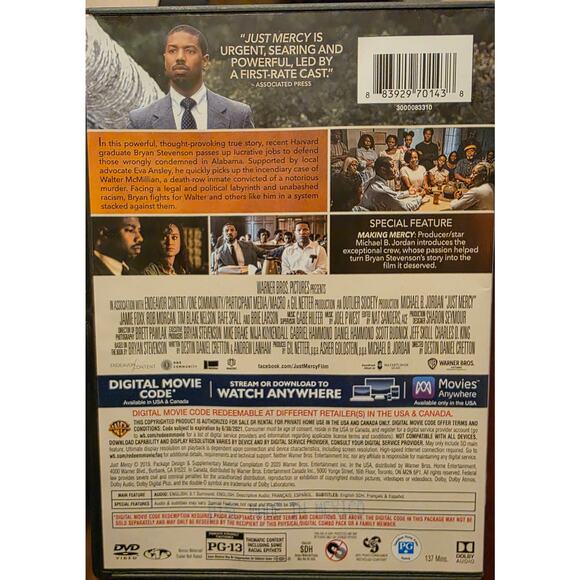 Just Mercy-DVD - Picture 2 of 3